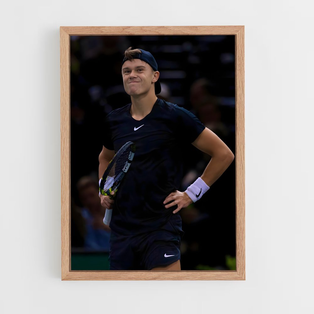 Poster Holger de rune – affiche Tennis (vue 4)